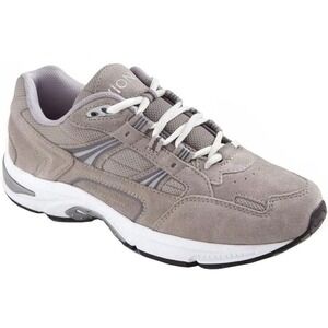Vionic‎ 23Walk Sneaker Mens 12 Wide Gray Suede Arch Support New